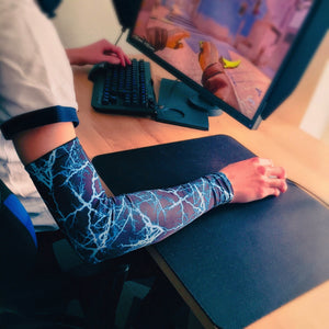 thumbnail image 2 of Nexa Sleeve Gaming Sleeve, Compression Arm Sleeves For Gamers And Athletes, Reduces 2 of 13